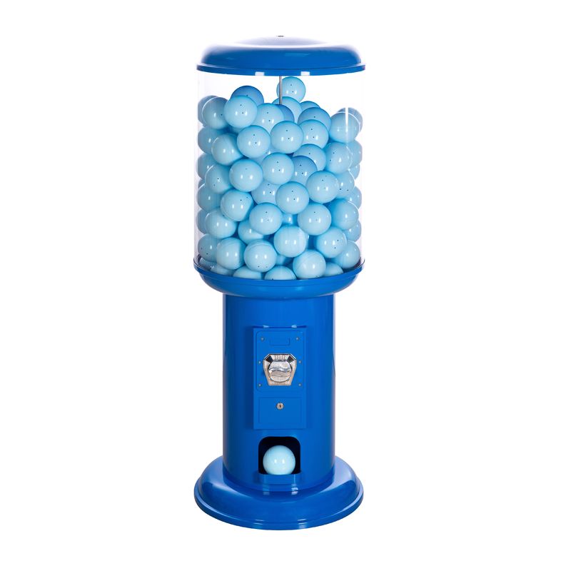 Big Ball Plastic Capsule Spiral Gashapon Bouncy Ball Pinball Tennis Vending Machine