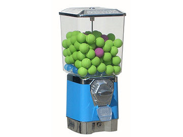 Colorful Gumball Vending Machine , Kids Gumball Machine Small Capacity