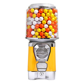 Round wizard gumball vending machine 3.6kgs 46cm yellow 6 coins for mall