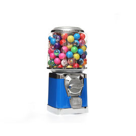 reeses candy capsule gumball round vending machine blue 45cm metal PC stand 1.4 inch 6 coins customize