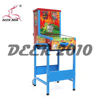 Zielony 36*75*56CM Automat do gry w pinball na 1-4 monety Możliwość ustawienia gry na jedną lub dwie piłki